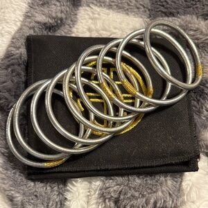 Silver Budhagirl bracelets